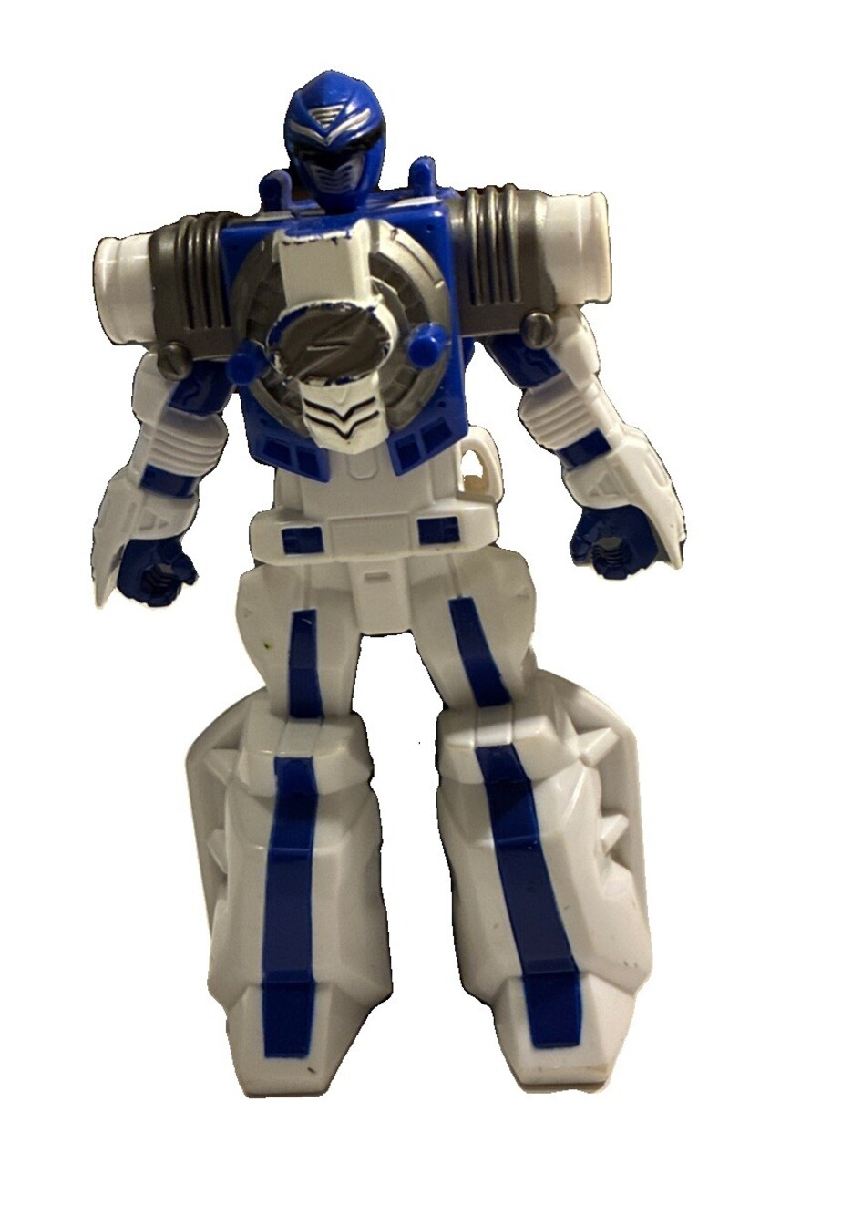 Bandai 2006 Power Rangers Operation Overdrive Megazord Blue Ranger Loose Toy